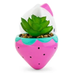 Silver Buffalo Sanrio Hello Kitty Strawberry 5-Inch Planter With Artificial Succulent -Artificial Flowers Sale GUEST 1af794f6 78ef 4e60 8eb4 40ab136408f5