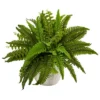 Nearly Natural Boston Fern In White Planter 2 Nearly Natural Boston Fern In White Planter -Artificial Flowers Sale GUEST 1d198e5b 3764 475b bac5 599559588d79