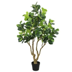 KWPZQEB 7FT H Artificial Banyan Tree, Large Faux Greenery With Natural Look Leaves, Tall Lush Faux Tree With Black Nursery Planter For Indoor, Outdoor -Artificial Flowers Sale GUEST 2ceb5df1 e56f 4ae4 8e93 53fba26a3e71