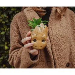 Silver Buffalo Marvel Studios I Am Groot 3-Inch Ceramic Mini Planter With Artificial Succulent -Artificial Flowers Sale GUEST 2f04f0cc 1b35 4f47 8264 ed7cfcf9a77b