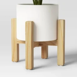 Artificial Leaf In Wood Planter - Threshold™: Lush Taro, White Stoneware Pot, Indoor Decor 7 Artificial Leaf In Wood Planter - Threshold™: Lush Taro, White Stoneware Pot, Indoor Decor -Artificial Flowers Sale GUEST 33d6b6ba c9d1 4d40 8742 4bc3a3088cc0