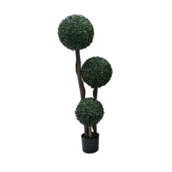 1pc Topiary Trees Artificial Outdoor, 35"/45" Milan Grass Ball Topiary Trees, Fake Greenery Tree With Planter Pot For Home, Office, Porch Decor 15 1pc Topiary Trees Artificial Outdoor, 35"/45" Milan Grass Ball Topiary Trees, Fake Greenery Tree With Planter Pot For Home, Office, Porch Decor -Artificial Flowers Sale GUEST 5b0364d9 bd38 4011 9293 c1cd17a47ae7