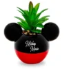 Silver Buffalo Disney Mickey Mouse 3-Inch Ceramic Mini Planter With Artificial Succulent -Artificial Flowers Sale GUEST 65b51c71 9c92 41fc b16c f10b3d9621f8
