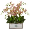 Nearly Natural Phalaenopsis Orchid Arrangement In Decorative Wood Planter -Artificial Flowers Sale GUEST 6de16291 7243 456e a66a 22ab855160c0
