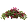 Nearly Natural Bougainvillea In Metal Planter, White 2 Nearly Natural Bougainvillea In Metal Planter, White -Artificial Flowers Sale GUEST 70a0ad72 350d 4699 b6c0 704dc83f2fe5