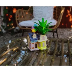 Silver Buffalo Disney And Pixar Up House 5-Inch Ceramic Mini Planter With Artificial Succulent 11 Silver Buffalo Disney And Pixar Up House 5-Inch Ceramic Mini Planter With Artificial Succulent -Artificial Flowers Sale GUEST 869a3220 c274 4aa1 b22d 333f73538dc4