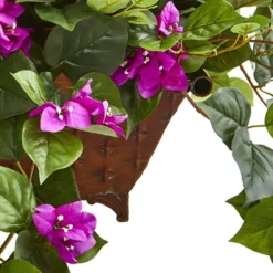 Nearly Natural Bougainvillea In Metal Planter, White 9 Nearly Natural Bougainvillea In Metal Planter, White -Artificial Flowers Sale GUEST 9823ee08 33e6 45b0 8729 5c48f43efe57