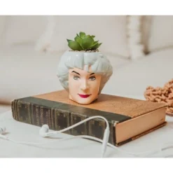 Silver Buffalo The Golden Girls Dorothy 3-Inch Ceramic Mini Planter With Artificial Succulent 11 Silver Buffalo The Golden Girls Dorothy 3-Inch Ceramic Mini Planter With Artificial Succulent -Artificial Flowers Sale GUEST bc453a0d a530 4dfb 83c3 242d0fdb6455