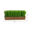 Nearly Natural 12-in Grass Artificial Plant In Decorative Planter