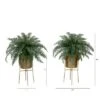 Nearly Natural 34-in Artificial River Fern Plant In Metal Planter With Stand DIY KIT (Set Of 2) 1 Nearly Natural 34-in Artificial River Fern Plant In Metal Planter With Stand DIY KIT (Set Of 2) -Artificial Flowers Sale GUEST cccd3583 8b65 499c 9a42 92b6fe755d47