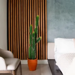 Nearly Natural 5-ft Artificial Cactus In Terracotta Planter 11 Nearly Natural 5-ft Artificial Cactus In Terracotta Planter -Artificial Flowers Sale GUEST d3c2b5a6 4385 46a3 88bf 66f222aede58