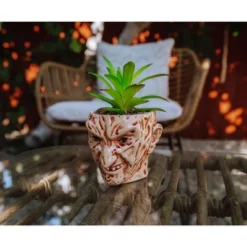 Silver Buffalo A Nightmare On Elm Street Freddy Krueger Ceramic Planter W/ Artificial Succulent 9 Silver Buffalo A Nightmare On Elm Street Freddy Krueger Ceramic Planter W/ Artificial Succulent -Artificial Flowers Sale GUEST fe483654 4d53 497f 839d 048fa695ee3d